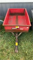 33' x 4' Huskee Steel Lawn Cart