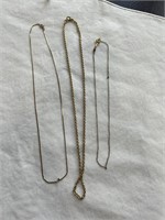 3 Chain Necklaces
