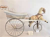 VICTORIAN "ROCKING HORSE" CARRIAGE