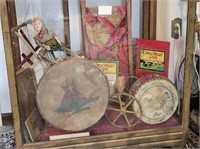 CONTENTS OF DISPLAY CASE