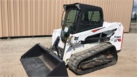 2018 Bobcat T550 Track Skid Loader,