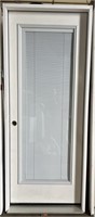 (CW) Reeb 28in Prehung Mini-Blind Exterior Door RH