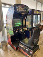 THE FAST & THE FURIOUS SIT DOWN ARCADE GAME