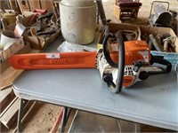 Stihl MS 180C 16" chainsaw running condition