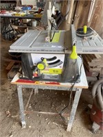 Craftsman 10" table saw and stand