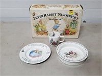 Wedgewood Peter Rabbit Nursery Set