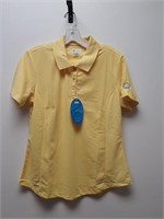 SIZE LARGE GREG NORMAN WOMEN'S COLLARED SHIRT