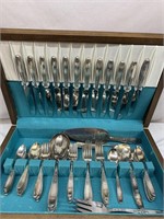 Rogers Bros Ambassador silver plated utensils - WB