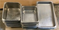 Assorted Stainless Steel Pans
