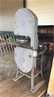 Band Saw with rolling platforms and blades