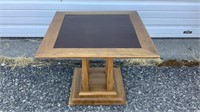 Small Vintage Wood Side Table