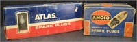 (GA) Vintage Amaco & Atlas Spark Plugs w/ Boxes