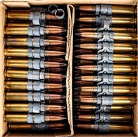 Ammo 200 Rounds of .50 BMG Armor Piercing on Belt