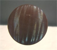 Waves Iridised Chocolate Hatpin
