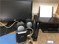 Computer Equipment, Monitor, HP Printer Deskjet
