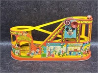 J. Chein Disney Rollercoaster Tin Toy Circa 1950