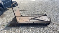 Metal Pull Type Snow Sled