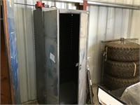 Steel Storage Cabinet w/Shelves