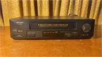 Sharp VHS Player Powers On