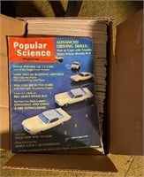 Box lot Popular Science Magazines