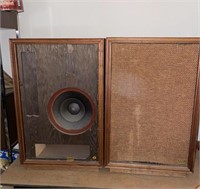 Vintage electro Vice Speakers As Is Untested