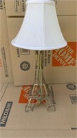 Metal Eiffel Tower Lamp 24 inches tall