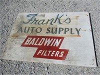Frank's Auto Supply Sign