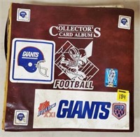 NY Giants Cards Album