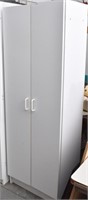 White Storage Cabinet w/Doors