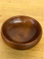 Mid century wooden bowl