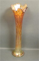 Fenton Vaseline April Showers Vase