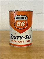 Vintage Phillips 66 sixty six motor oil