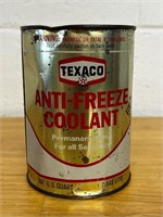 Vintage Texaco anti freeze coolant