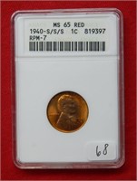 Weekly Coins & Currency Auction 9-16-22