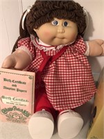 1985 Cabbage Patch Kid Doll with Adoption Papers
