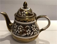 Tea Pot or Coffee Pot Metalic Glaze Chatsworth