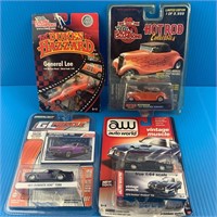 Variety of Die Cast Cars