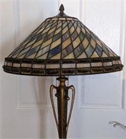 Stained Glass Look Floor Lamp 60"