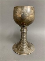Antique European Sterling Silver Goblet