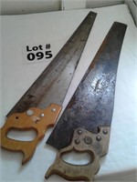 2 hand saws