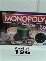 Voice banking monopoly, new