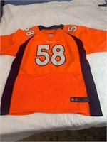 Denver Broncos Jersey #58 Miller Size 56