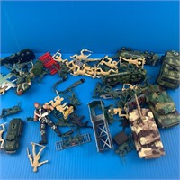 Lot of Military Toys
