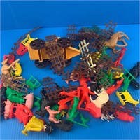 Plastic Farm Animals and other