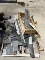(BO) Pallet of Various size scrap Steel Pieces