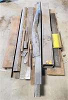 (BO) pallet lot of misc size and length steel