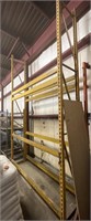 (BO) Pallet Racking 4-Sections of Beams 101in x