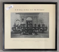 Class of 1877 R.M. College Military Photo