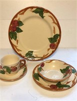 Franciscan Apple 5 Piece Place Setting