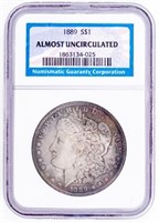 Coin 1889 Morgan Silver Dollar, AU